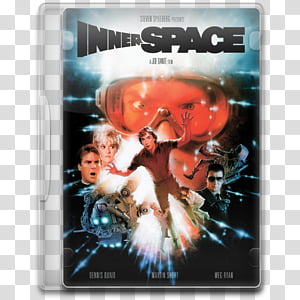 Movie Icon 136, Innerspace, Inner Space DVD case transparent background PNG clipart thumbnail