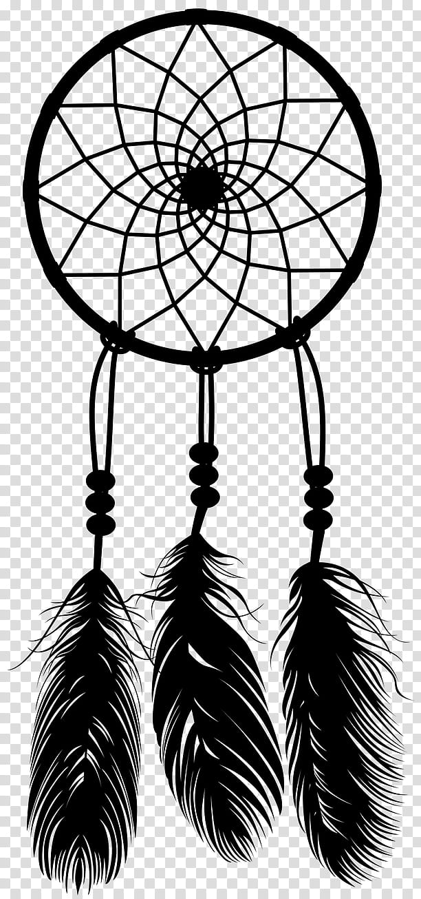 Dream Catcher, Dreamcatcher, Dreamcatcher With Feathers, Wall Decal, Blackandwhite, Line, Line Art, Coloring Book transparent background PNG clipart