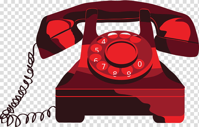 Telephone, Nokia 8, Nokia 6030, Rotary Dial, Mobile Phones, Red, Technology transparent background PNG clipart
