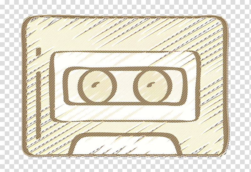cassette icon free icon hipster icon, Music Icon, On Trend Icon, Cartoon, Compact Cassette, Eye, Rectangle, Technology transparent background PNG clipart