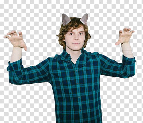 Evan Peters transparent background PNG clipart