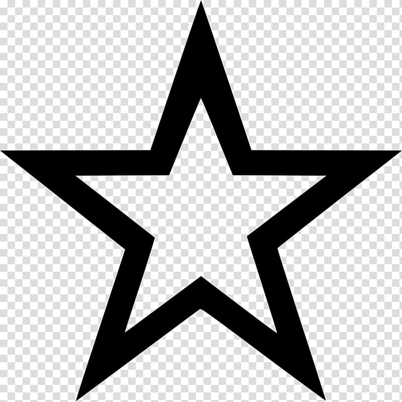 Black Star Sticker