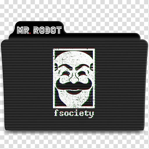 Mr Robot folder icons, Mr Robot Main F transparent background PNG clipart