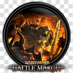 Mega GamesPack , Warhammer, Battle March_ icon transparent background PNG clipart