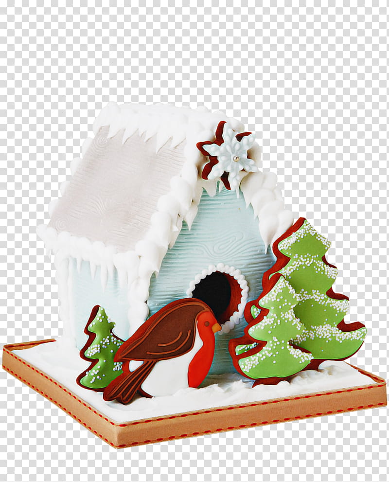 Christmas decoration, Gingerbread, Gingerbread House, Dessert, Icing, Cake Decorating, Fir, Interior Design transparent background PNG clipart