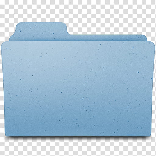 Colored Folders, blue folder icon transparent background PNG clipart