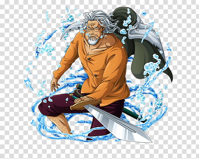 Silvers Rayleigh The Dark King, gray haired man holding sword transparent background PNG clipart