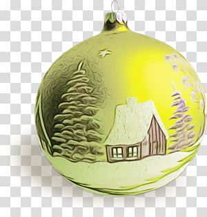 Christmas ornament, Watercolor, Paint, Wet Ink, Holiday Ornament, Christmas Decoration, Plant, Interior Design transparent background PNG clipart thumbnail