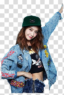 SNSD Yoona I Got A Boy, woman wearing green cap transparent background PNG clipart