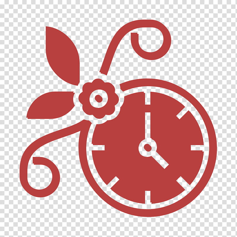 Flower icon Wall clock icon Home Decoration icon, Home Accessories, Symbol, Circle, Alarm Clock, Interior Design transparent background PNG clipart