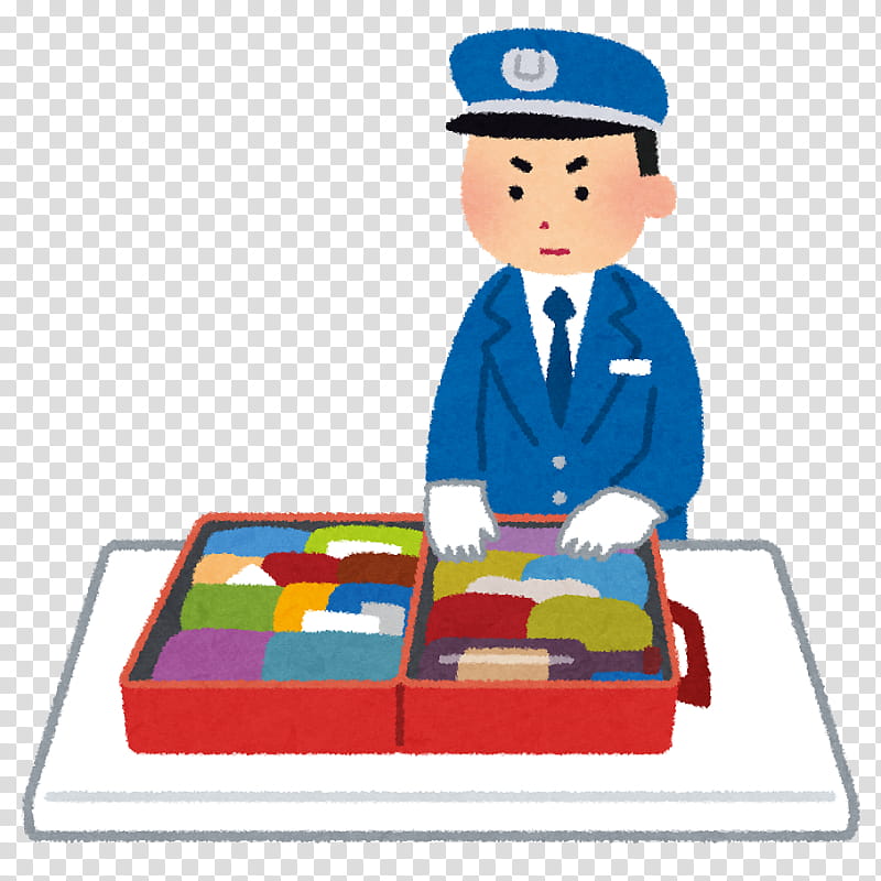 Cartoon Border, Customs, Border Control, Japan, Cargo, Travel, Airline, Metal Detectors transparent background PNG clipart