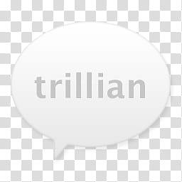 Thoughtful Milk, trillian icon transparent background PNG clipart