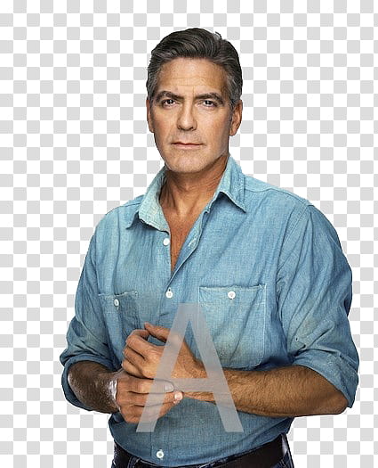 George Clooney transparent background PNG clipart