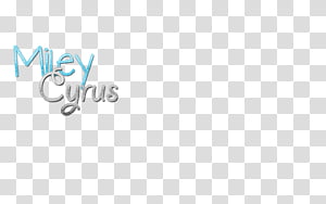 Texto Miley Cyrus transparent background PNG clipart thumbnail