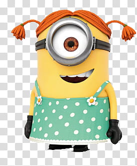 smiling Minion art transparent background PNG clipart