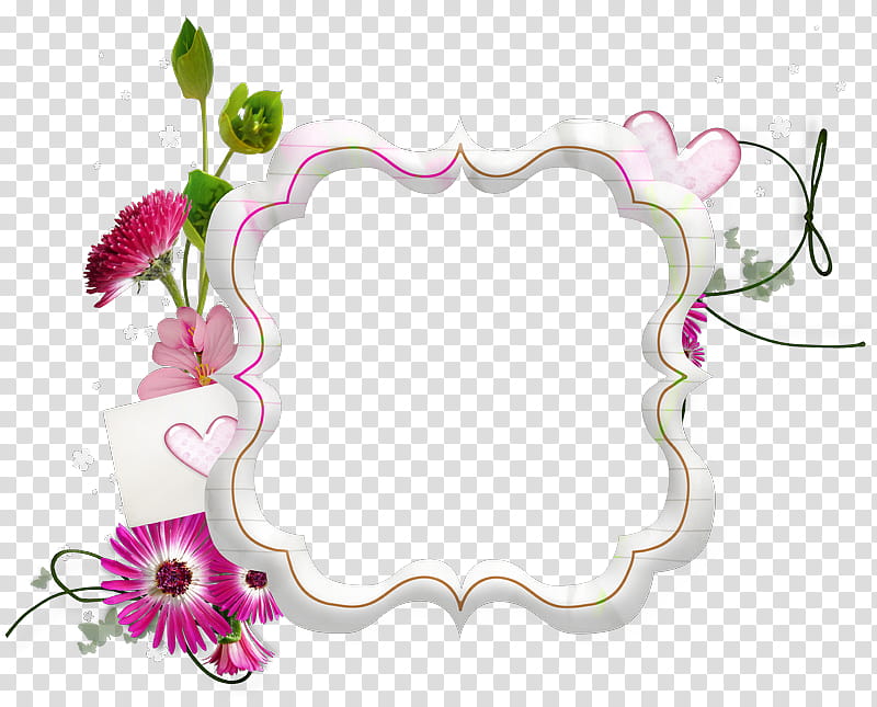 Pink Flower Border, Painting, Cuadro, Drawing, Frames, Fineart , Idea Art, Flora transparent background PNG clipart