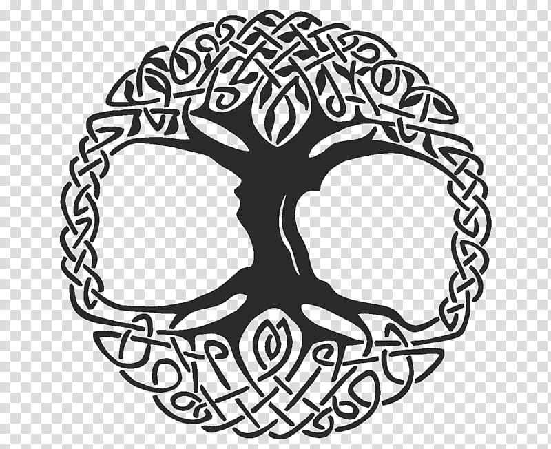 Tree Of Life, Sticker, Celtic Sacred Trees, Decal, Celts, Irish People, Art, Drawing transparent background PNG clipart
