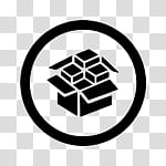 Minimal JellyLock, Dropbox logo art transparent background PNG clipart