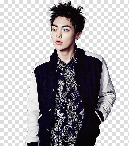 Xiumin transparent background PNG clipart