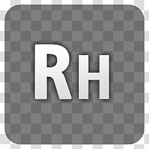 Hud AdobeCS icons, rh, RH icon transparent background PNG clipart