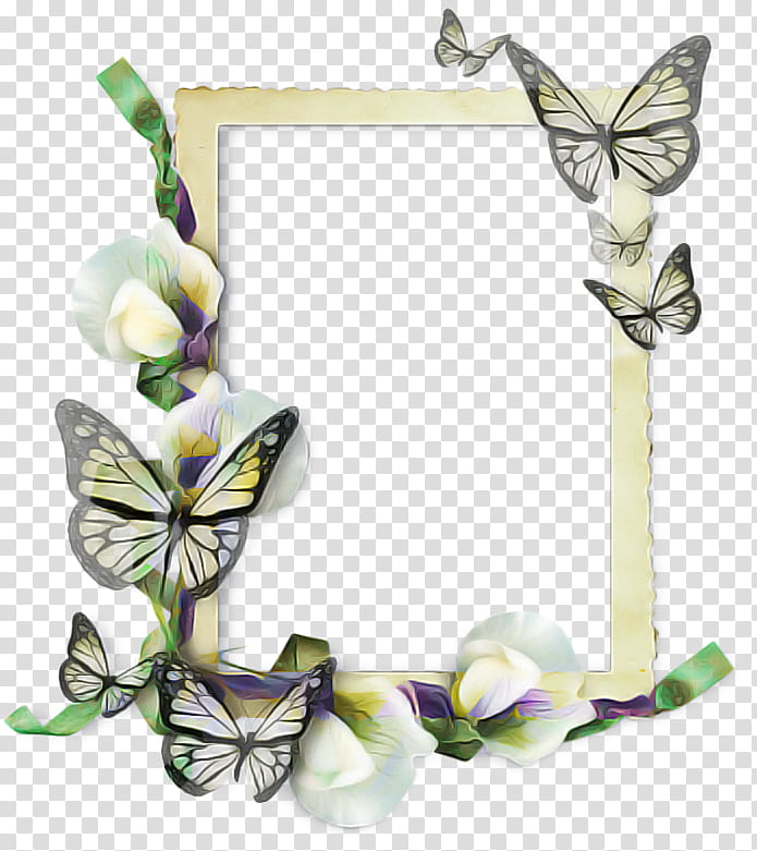 beautiful butterflies borders and frames