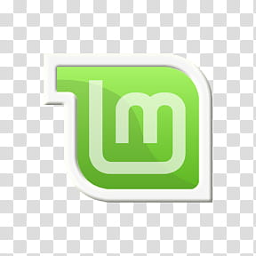 LinuxMint Lmint   plymouth, white and green icon illustration transparent background PNG clipart