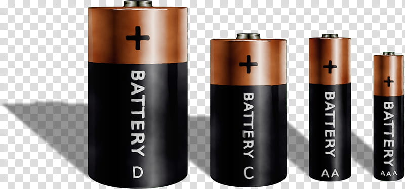 Watercolor, Paint, Wet Ink, Electric Battery, Ninevolt Battery, Duracell, Aa Battery, Computer Icons transparent background PNG clipart