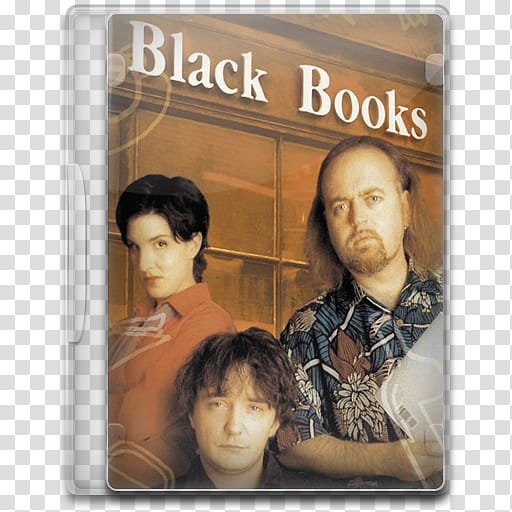 TV Show Icon Mega , Black Books, Black Books case transparent background PNG clipart