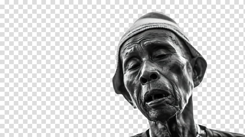 White Background People, Old People, Seniors, Portrait, Elder, Black And White
, Face, Grayscale transparent background PNG clipart