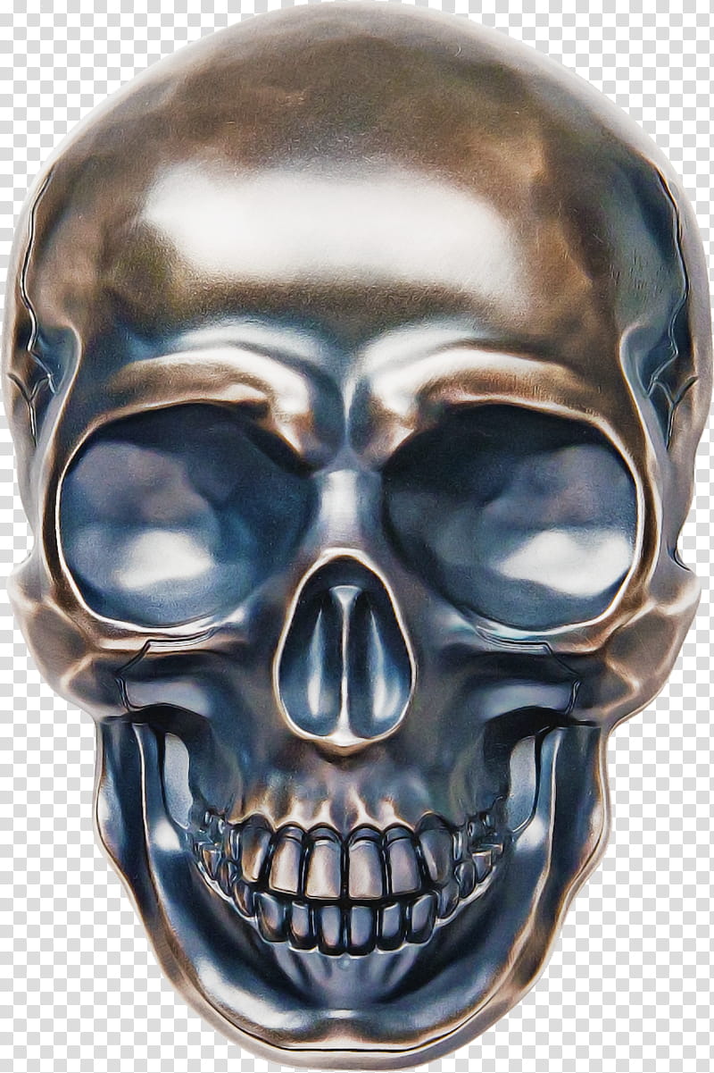 face head skull jaw bone, Forehead, Mouth, Helmet, Metal transparent background PNG clipart