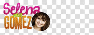 Selena Gomez texto transparent background PNG clipart thumbnail