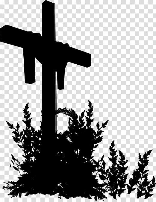 black and white easter cross clip art