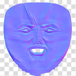 DOALR Mugen Tenshin Shinobi for XNALara XPS, purple mask illustration transparent background PNG clipart