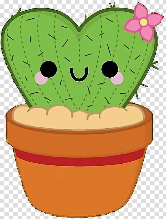 Drawing Heart, Cactus, Succulent Plant, Painting, Plants, Prickly Pear, Cuteness, Sticker transparent background PNG clipart