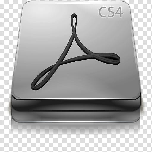 Adobe Reader Acrobat CS, Adobe Reader CS Gray  icon transparent background PNG clipart