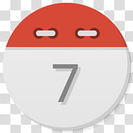 EVO Numix Dock Theme Rocket Nexus Dock , calendar-red-_x icon transparent background PNG clipart