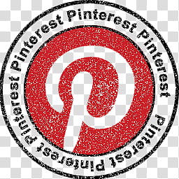 Free Stamp Social Network Icon V, Pinterest transparent background PNG clipart