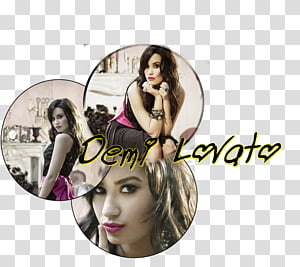 Texto Demi Lovato transparent background PNG clipart thumbnail