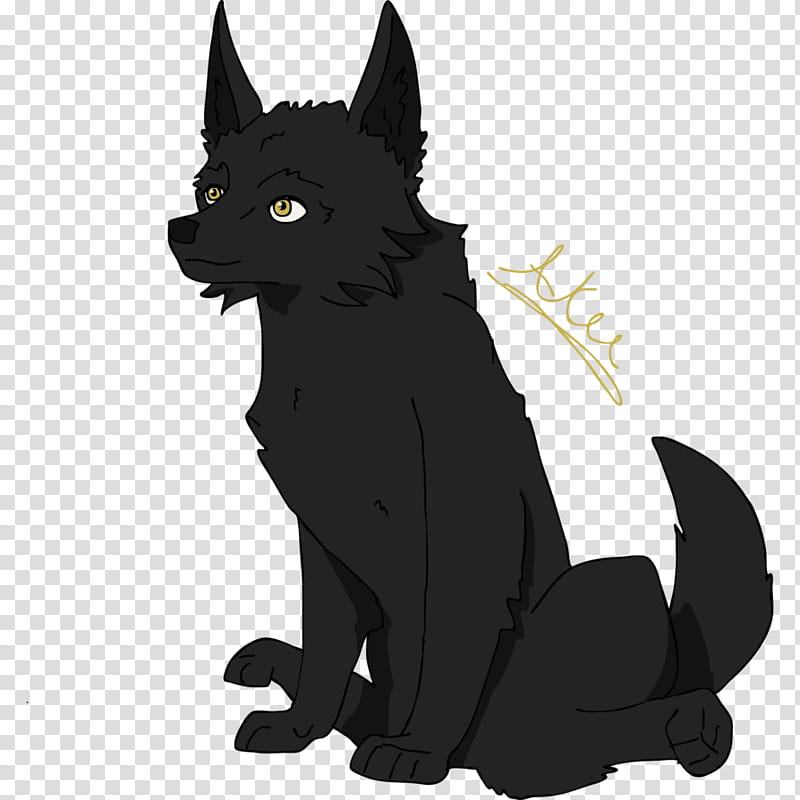 Cat And Dog, Schipperke, Black Cat, Whiskers, Snout, Digital Art, Artist, Cartoon transparent background PNG clipart