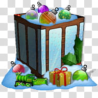 My Xmas , My Xmas trash b  icon transparent background PNG clipart