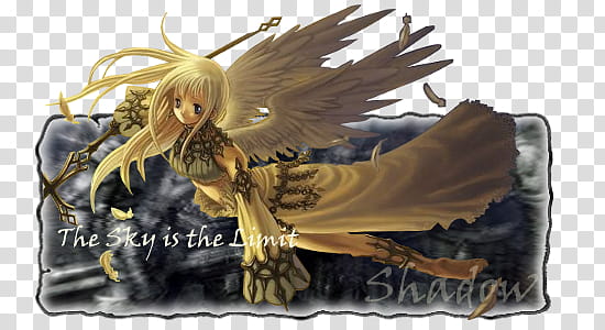 Flying Angel Gift transparent background PNG clipart