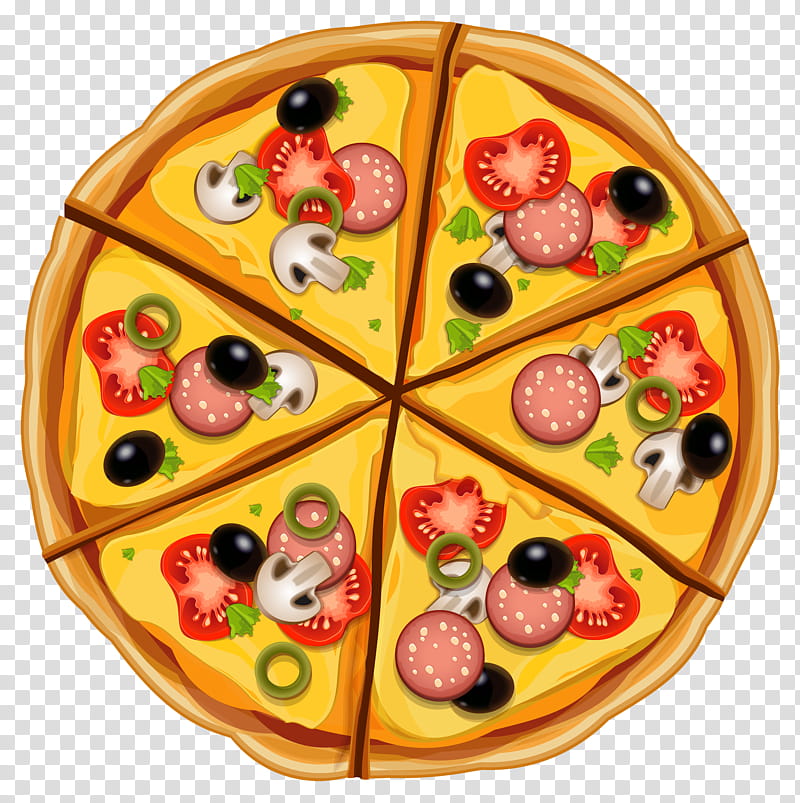 Junk Food, Pizza, Cartoon, PIZZA PIZZA, Pepperoni, Dish, Games, Cuisine transparent background PNG clipart