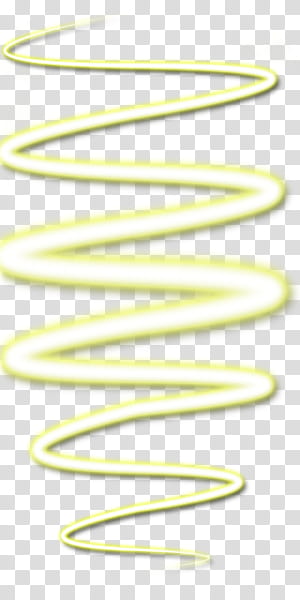 Rayo de Neon, yellow spiral light transparent background PNG clipart
