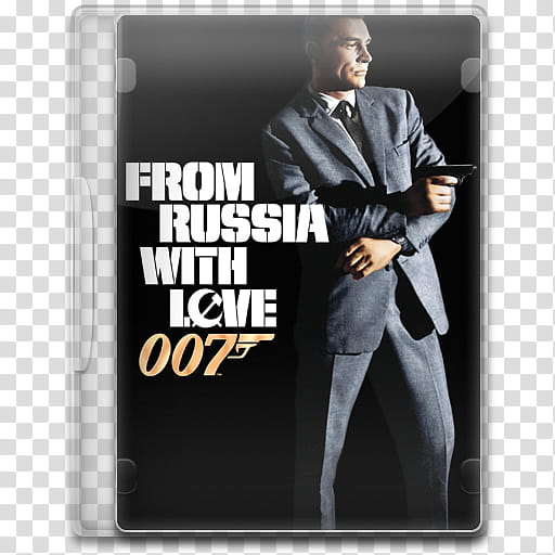 Movie Icon Mega , From Russia with Love, From Russia with Love  DVD case transparent background PNG clipart