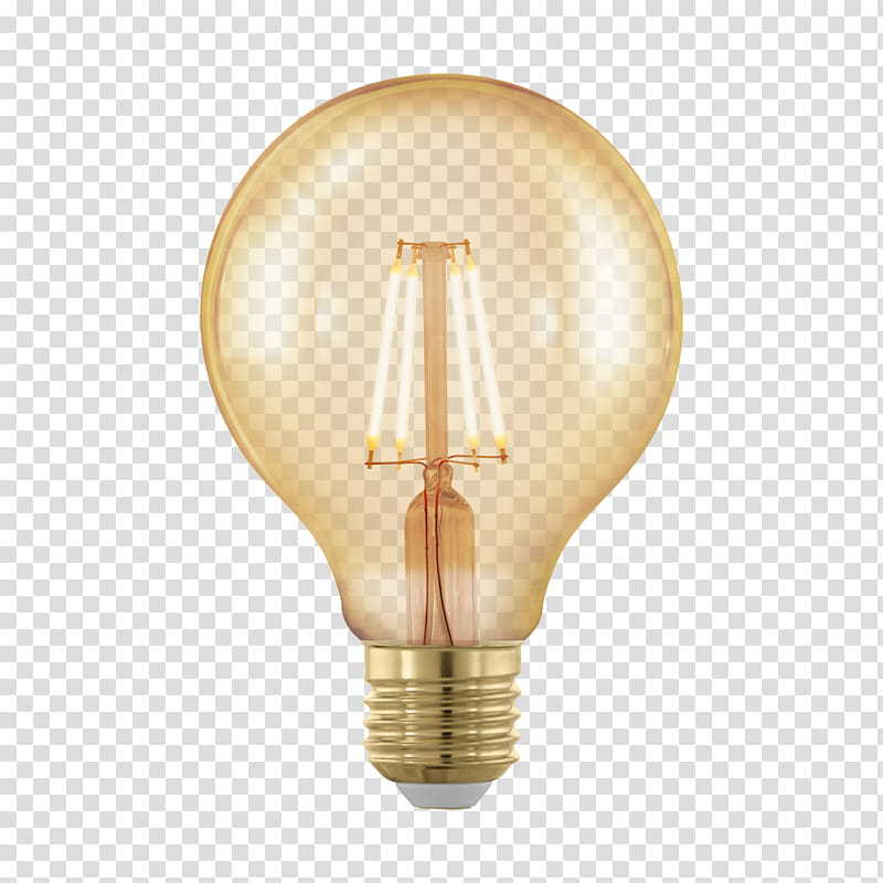 Light Bulb, LED Lamp, Led Filament, Edison Screw, Lightemitting Diode, Light Bulbs, Eglo, Incandescent Light Bulb transparent background PNG clipart
