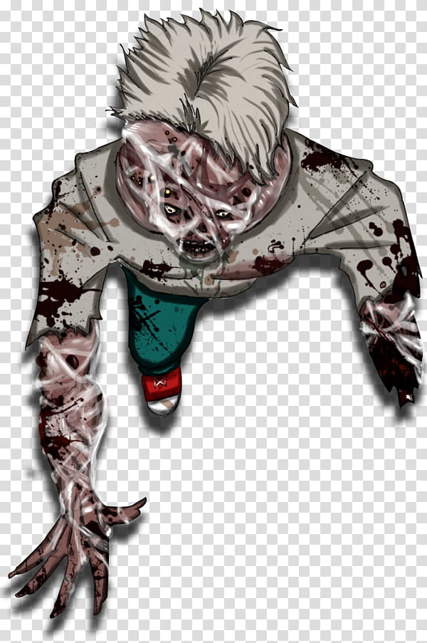 Free token roll: Zombie  (Les Survivants) transparent background PNG clipart