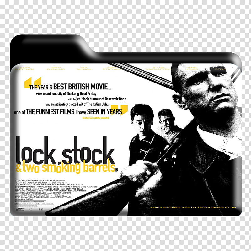 HD Movie Greats Part  Mac And Windows , Lock, & Two Smoking Barrels transparent background PNG clipart