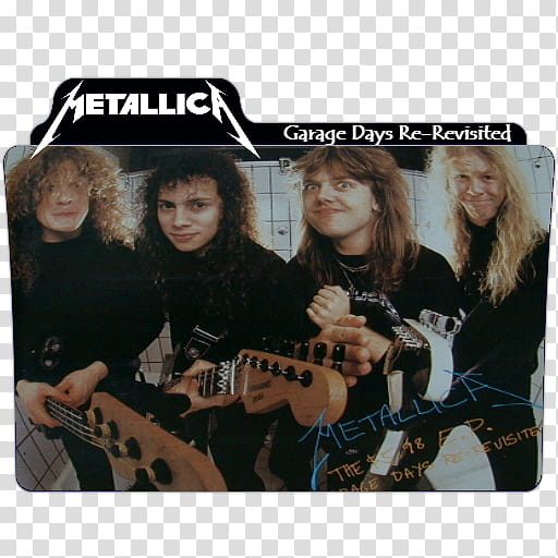 Metallica, Garage Days Re-Revisited, BlueShark transparent background PNG clipart