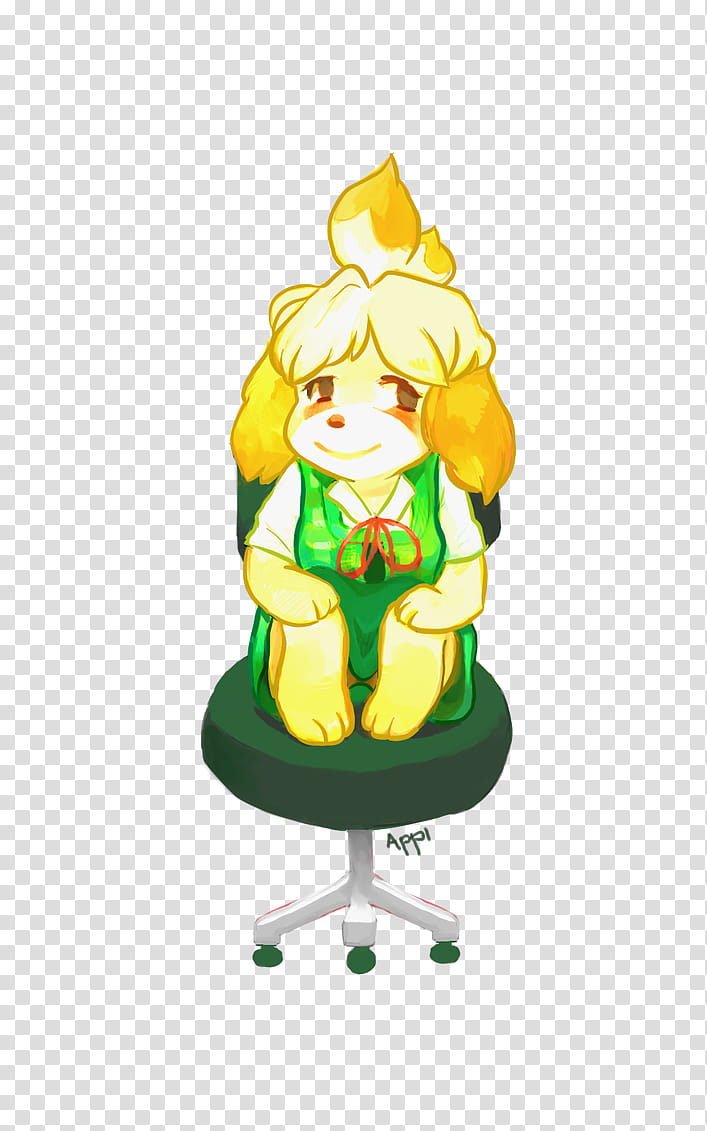 Isabelle transparent background PNG clipart