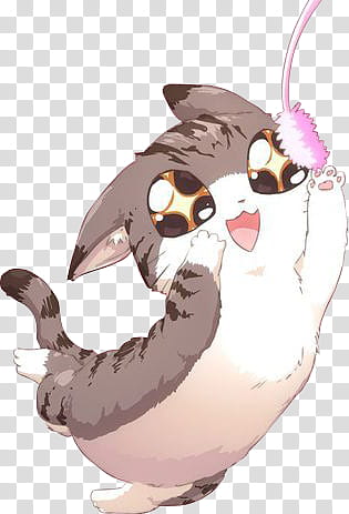 Anime Cat of the Day   Todays anime cat of the day is This white cat